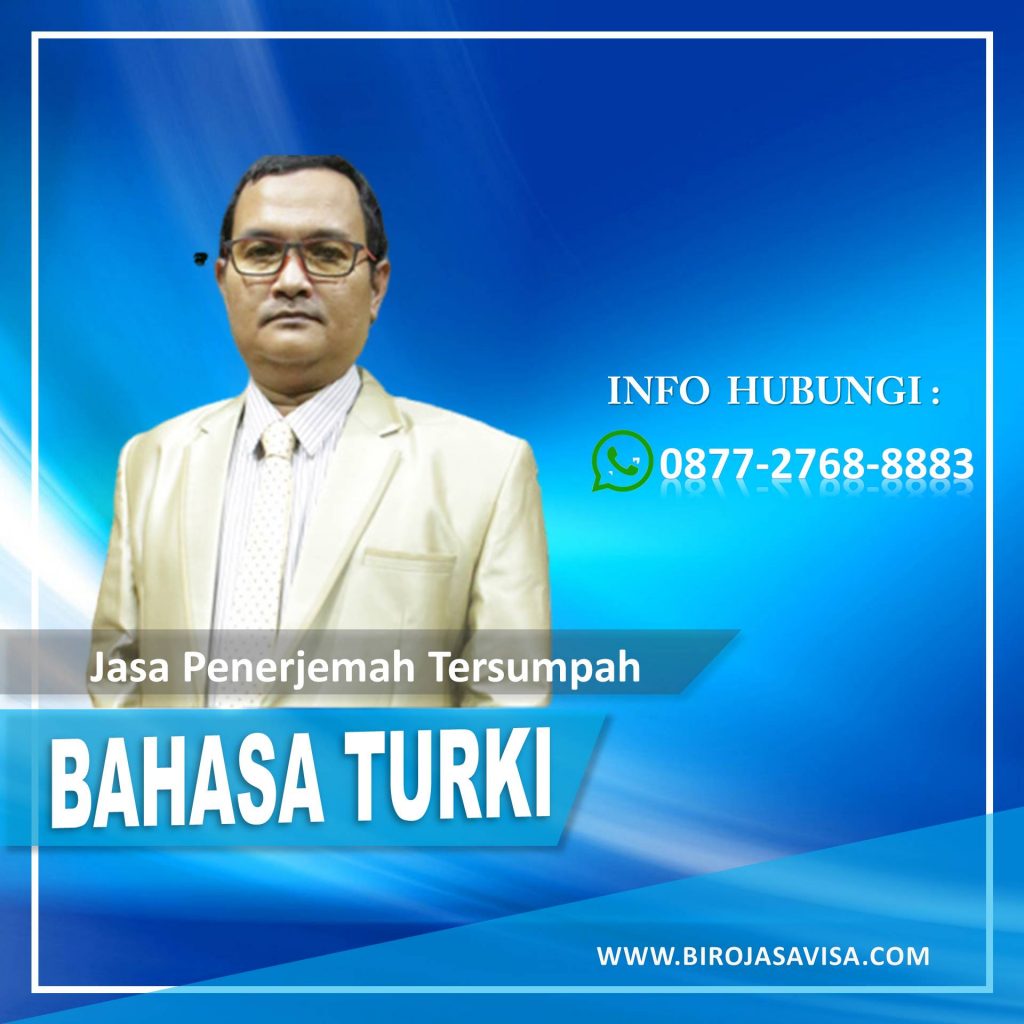 Info Jasa Penerjemah Tersumpah Bahasa Turki Profesional dan Terpercaya di Serpong Tangerang Selatan