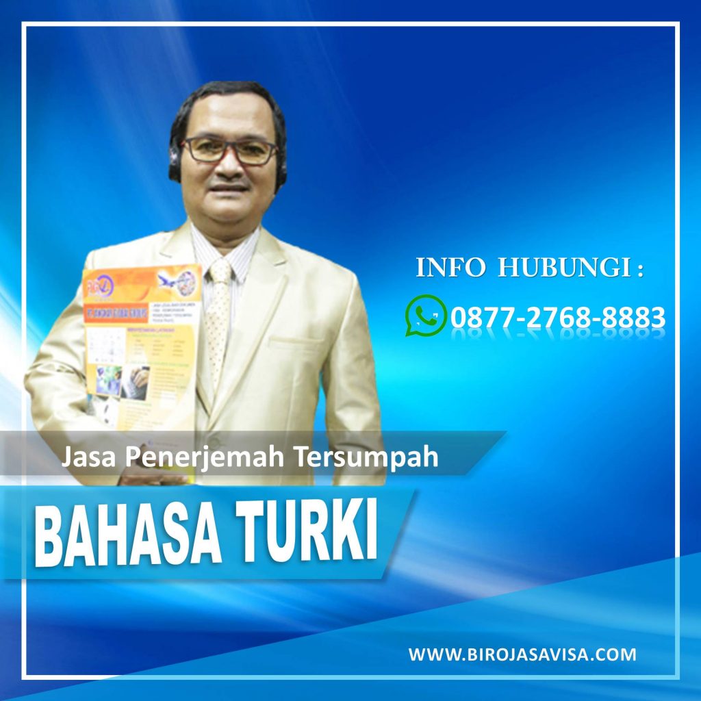 Info Jasa Penerjemah Tersumpah Bahasa Turki Profesional dan Terpercaya di Palasari Kabupaten Bogor